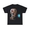 Unisex Adult Horror Zombie T Shirt: Eerie Necromancer Power Decay Graphic