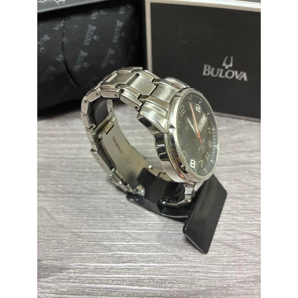 Used Bulova Marine Star Men's Watch Black
