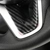3pcs ABS Carbon Fiber Steering Wheel Trim Fits For Toyota Corolla -