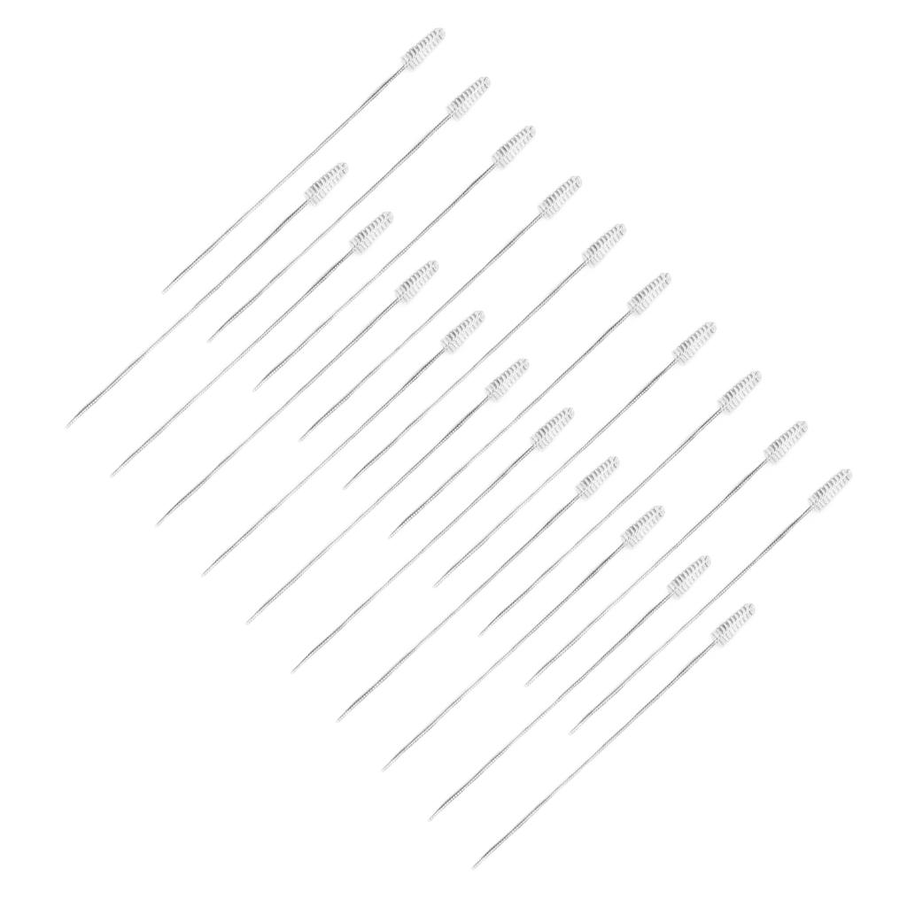 20Pcs Spray Gun Cleaning Brush Kit Flexible Handle Nylon Bristles Spray Gun Brushes Cleaner Tool