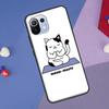 Funny yoga cat Cover For Xiaomi 14 Ultra 13 11T 12T 13T 14T Pro POCO X7 X6 Pro X3 X5 F3 F5 M6 F6 Pro Case