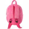 Malvys Unicorn Roz Intens Uni Glow Soft Backpack 27cm – Girls Kindergarten Gift, Plush School Bag, Easy Clean Cute Design