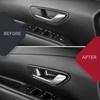 For Hyundai Tucson NX4 2026-2026 Car Tuning Carbon Fiber Inner Door Bowl Handle Frame Cover Interior Accessories