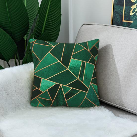 

Наволочка с геометрическим абстрактным узором, потайная молния, мягкая на ощупь ткань, износостойкая диванная наволочка, вещи для гостиной B