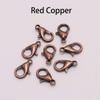 50pcs/lot Gold Lobster Clasp Hooks Connector For DIY Necklace Bracelet Chain Jewelry Making Findings Accessory Supplies
