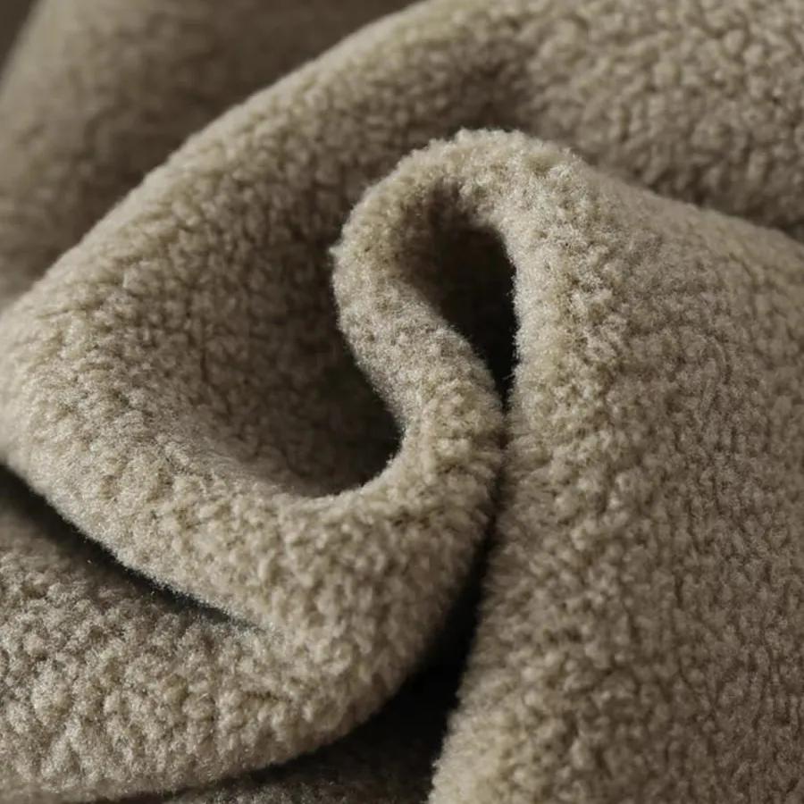 Mother Elastic Waist Pants Autumn and Winter Plus Velvet Outer Wear Casual Trousers Thick Section Women's Warm Harem Pants