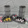 Bricks Castle Dice Tower D&D Dice Rolling Tray Tower - Perfect for D&D Game RPG and Tabletop Gaming Best Gift