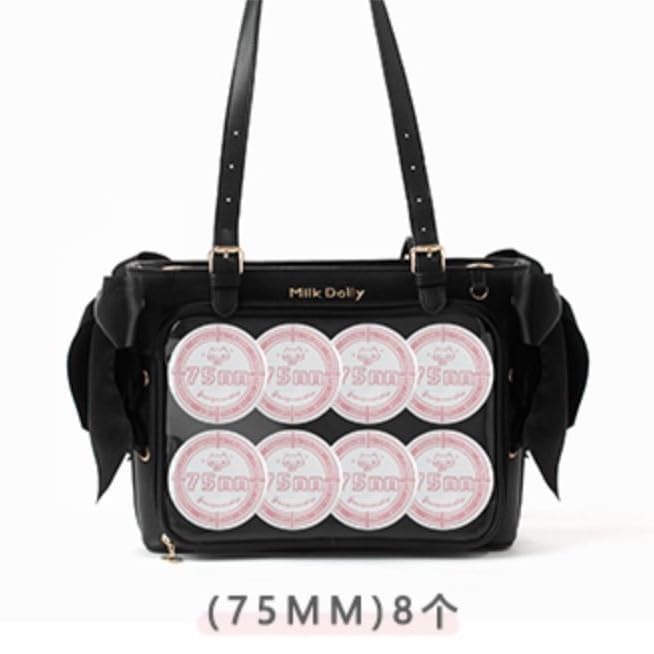 G-Trigger [FUYUUNEKO] Ita Bag with Side Ribbons, Floating Cat MILKDOLLY Fuyuneko Lavender [Parallel Import]