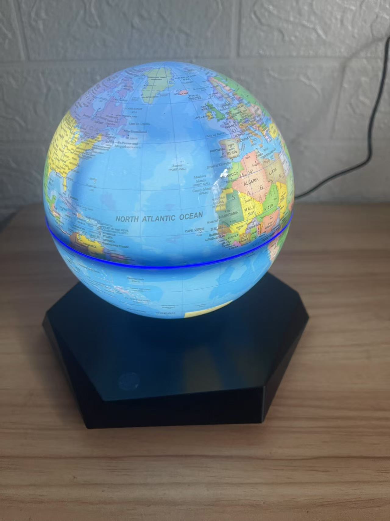 Floating Magnetic Levitating Globe World Map