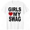2026 Summer Unisex Graphic Tshirt I Love My Autistic Style Print Autism Awareness Short Sleeve Tee Funny Gift For Boys Girls