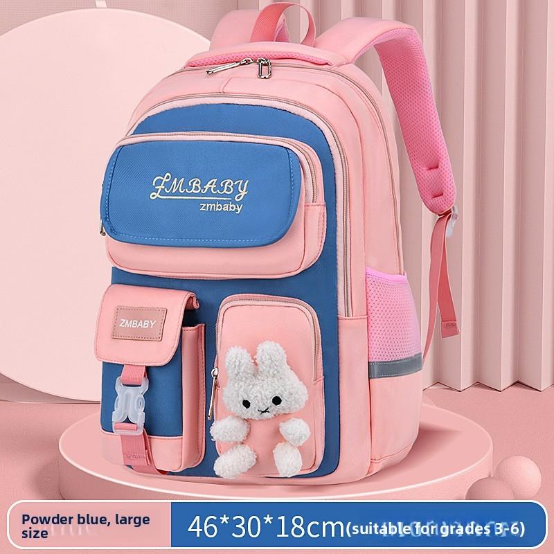 Sesame Baby Childrens Cartoon School Bag With Lightweight Durable Material For Girls And Boys