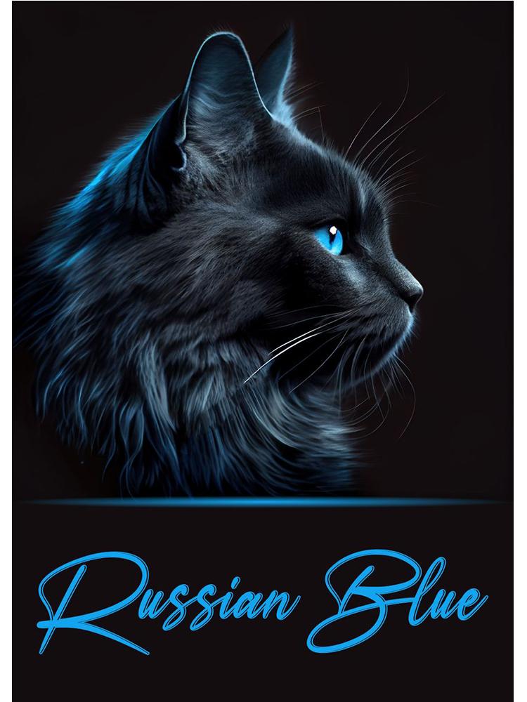 Cats Breeds Balinese Chausie Cheetoh Cat Portrait Poster Canvas Painting Abstract Animal Pet Wall Picture Living Room Home Decor