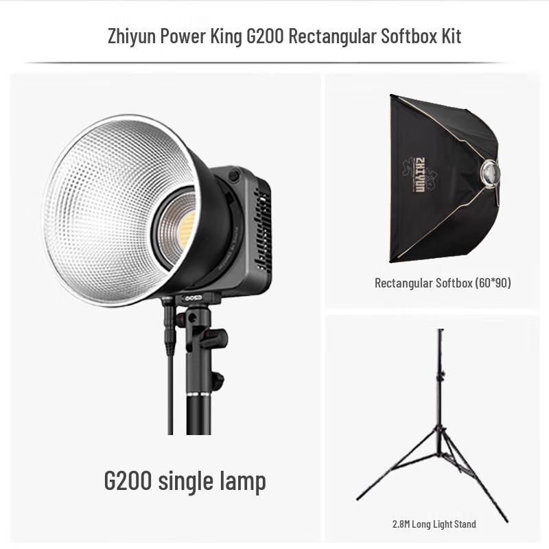 Zhiyun G200 LED Photography Studio Light Kit