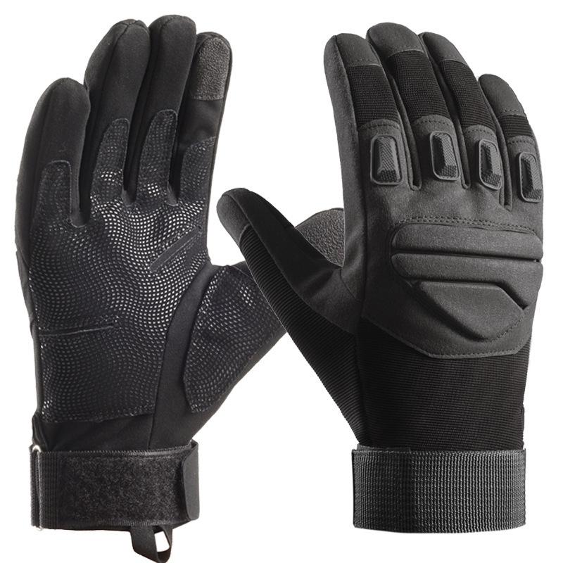 Field Fighting Outdoor Fighting Cycling Anti Slip Wear Resistant Training Windproof Mountaineering Performance Half Finger Gloves