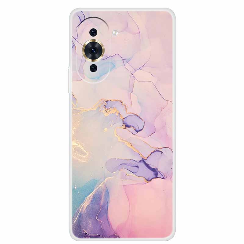 For Huawei Nova 10 Case 10Pro Clear Marble Soft TPU Silicone Back Cover For Huawei Nova 10 Pro Phone Case Funda Coque Nova10 Pro