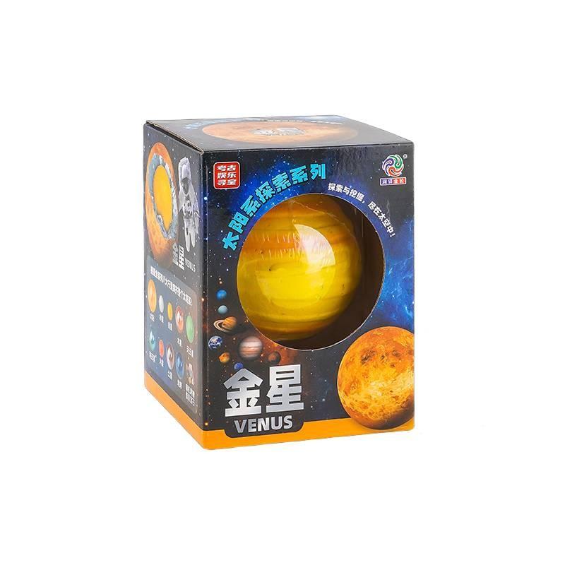 Solar System Planet Archaeology Toy With Gemstone Digging For Kids Educational Gift