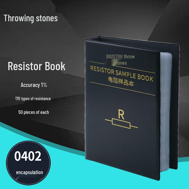 

SMD Resistor, Capacitor, Inductor Sample Books 50 Pieces Each