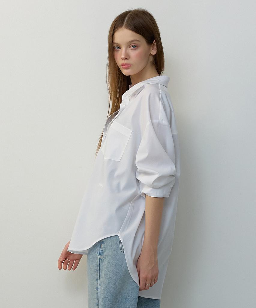 CITYBREEZE Wrinkle-Free Oversized Shirt_4 Colors