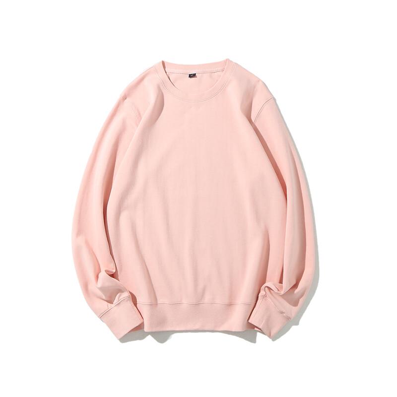 Qishuo Women's Basic Round Neck Sweatshirt