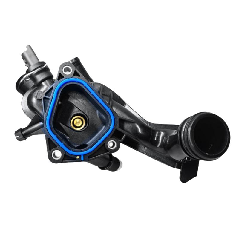 NEW-V764558180 Coolant Thermostat Housing For 207 208 Citroen C3 C4 1336.CC 98 086 470 80 V759927780 Cooling System