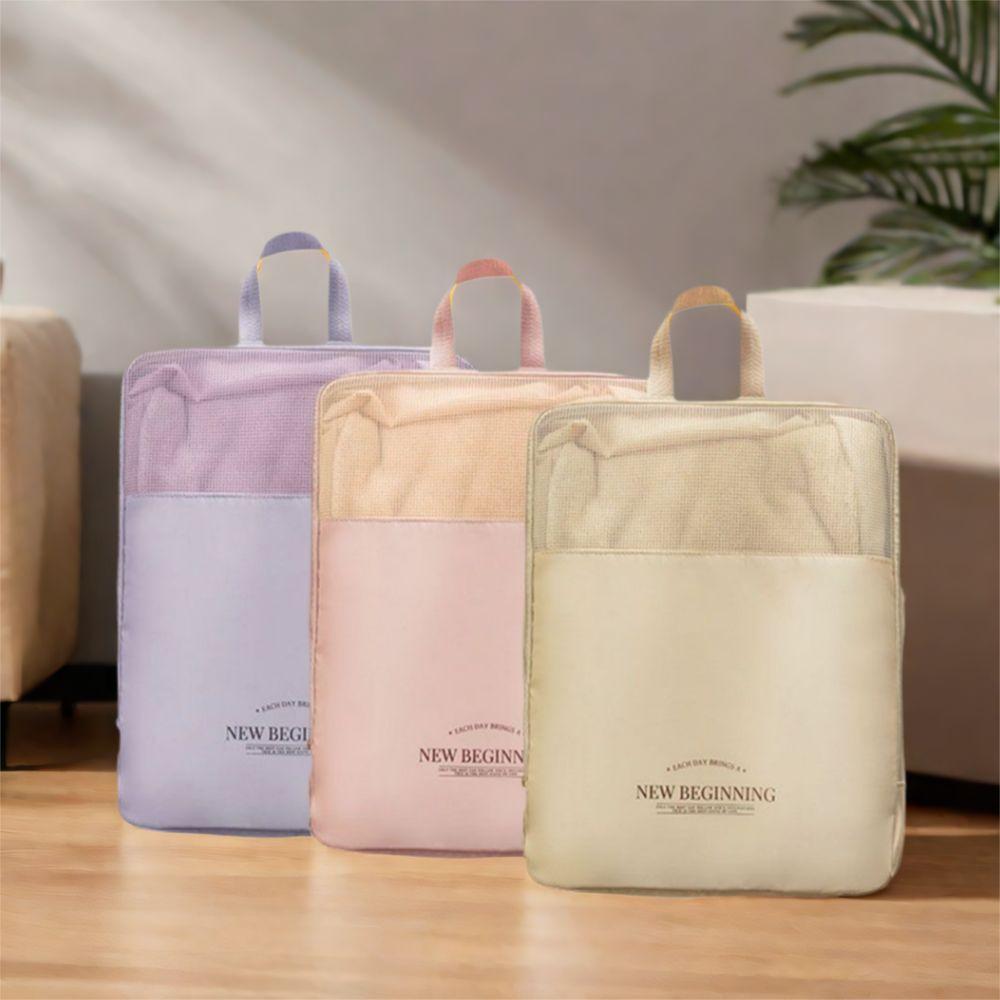 Dustproof Clothes Compression Storage Bag Waterproof Compressible Packing Cube  Vacation