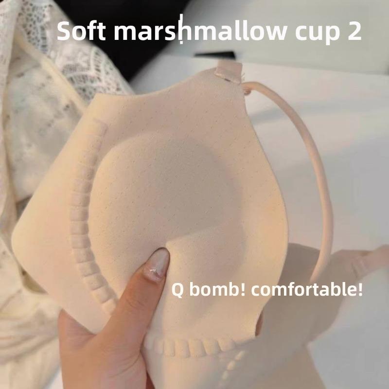 Ladies Spring Summer Sexy Leopard Print Pure To Thickened Steamed Bun Cup Gathered on The Collection Pair of Breast Underwear