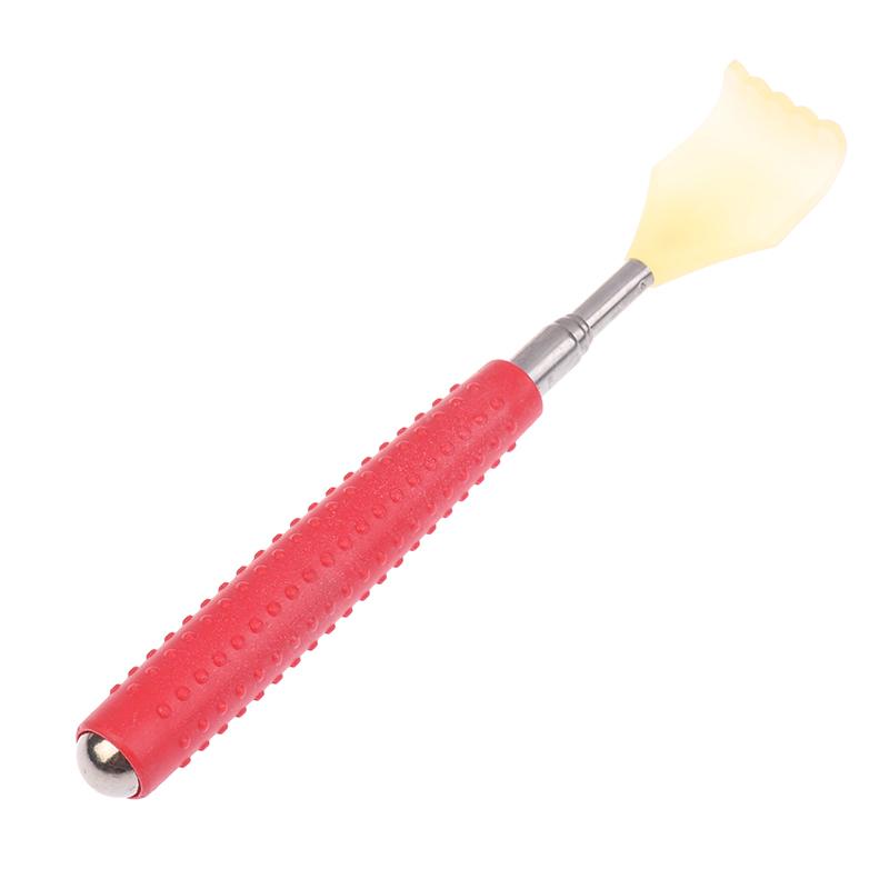 Portable Back Scratcher Telescopic Scratching Massager Back Scraper Tickling Itch Body Scratch Stick With Steel Ball Gift