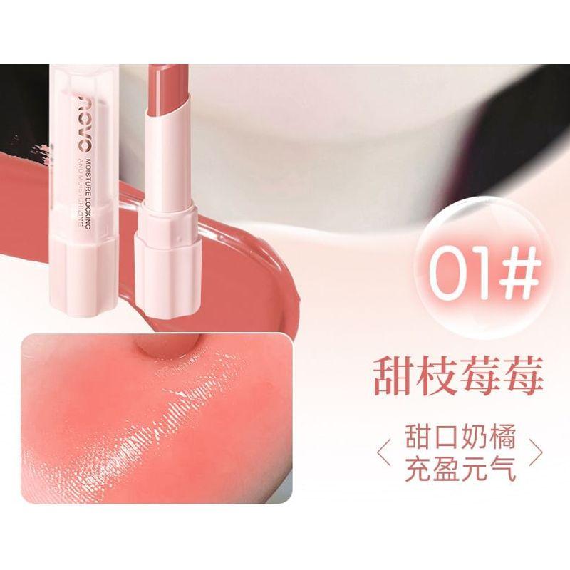 NOVO - Wässriger Lippenpflegebalsam - 2 Farben