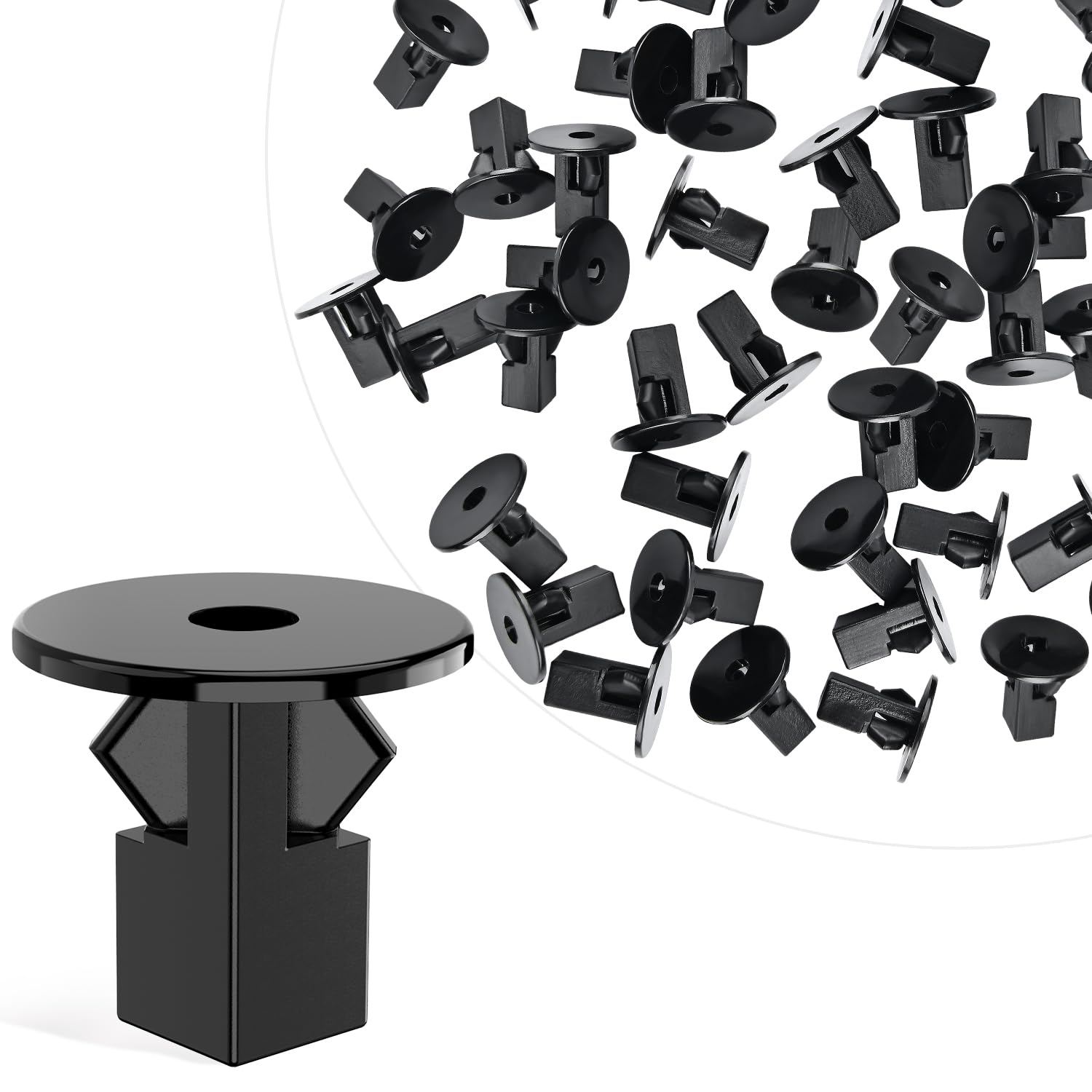 GOOACC 50Pcs Bumper Radiator Cover & Grille Push-Type Retainer Replacement for Lexus ES350 GS300 GS430 GS350 GS450H Scion tC xB Toyota Avalon Camry 40Pcs Fender Liner Clips