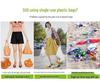 Eco-Friendly Foldable Single Shoulder Tote Bag - Portable, Large Capacity Grocery Bag