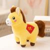 Horse Plush Doll 2026 Year of The Horse Plushie Realistic Pony Doll Soft Stuffed Animal Gift for Bag Car Decor