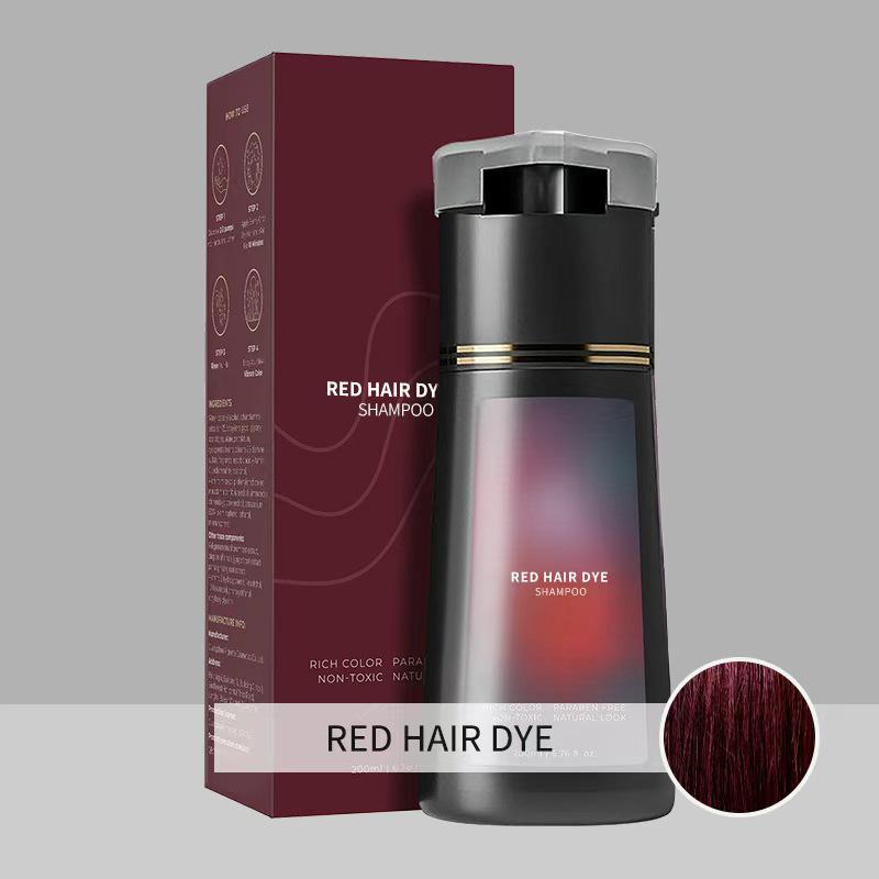 Gentle Hair Dye Shampoo for Gray Coverage