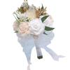 Elegant Bridal Bouquet Artificial Flower Cascading Bride Wedding Bouquet for Event Photography