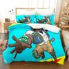 Anime Game Hi-Fi Rush Bedding Set Duvet Cover Bed Set Quilt Cover Pillowcase Comforter king Queen Size Boys Adult Bedding Set