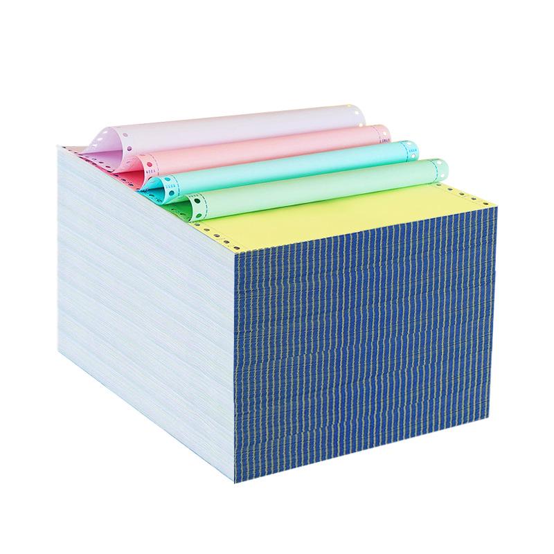 

Pinfeed 241 Three-Part Computer Print Paper - Three Equal Parts Delivery Note Form Two-part one equal