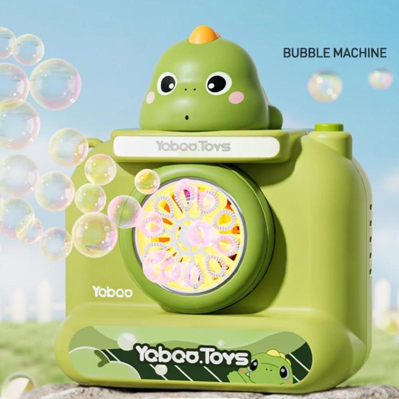 

Kawaii Handheld Automatic Electric Bubble Machin Camera Bubble Water Toys For Kids 2-4 Year Old New Year Birthday Christmas Gift