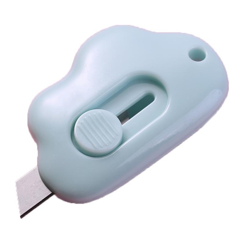 Simple Portable Art Knife Cloud Mini Student Opening Envelope Paper Knife Office Express Unpacking