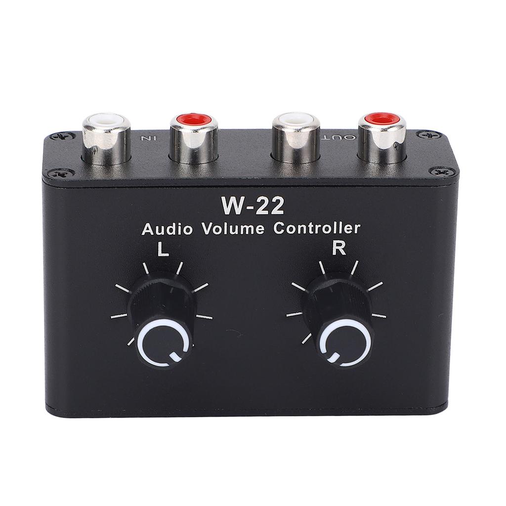 3.5mm Volume Control Box Balance Adjuster Small Attenuator Knob Line Volume Control Box Line Volume Control Box Stereo Switcher