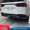 Engate de Reboque Lexus LX600: Abertura Quadrada de 2 Polegadas para Prevenção de Colisão Traseira e Engate de Reboque/Caravana.