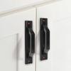Sliding Door Handle Aluminum Alloy Punchless Minimalist Modern Door Pull Handle for Barn Cabinet Closet Door Drawer