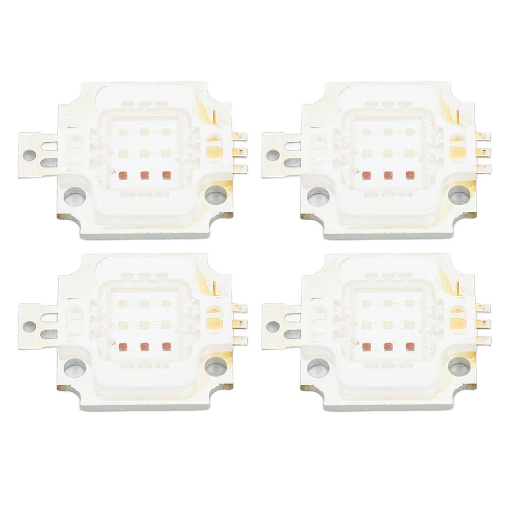 10Pcs COB Light Panel Emitter Components Diode Super Bright 10W RGB DIY Lighting Lamp Beads