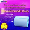 Three-Proof Thermal Barcode Label Stickers, 100x50mm, Adhesive Printing Paper, 10x5cm