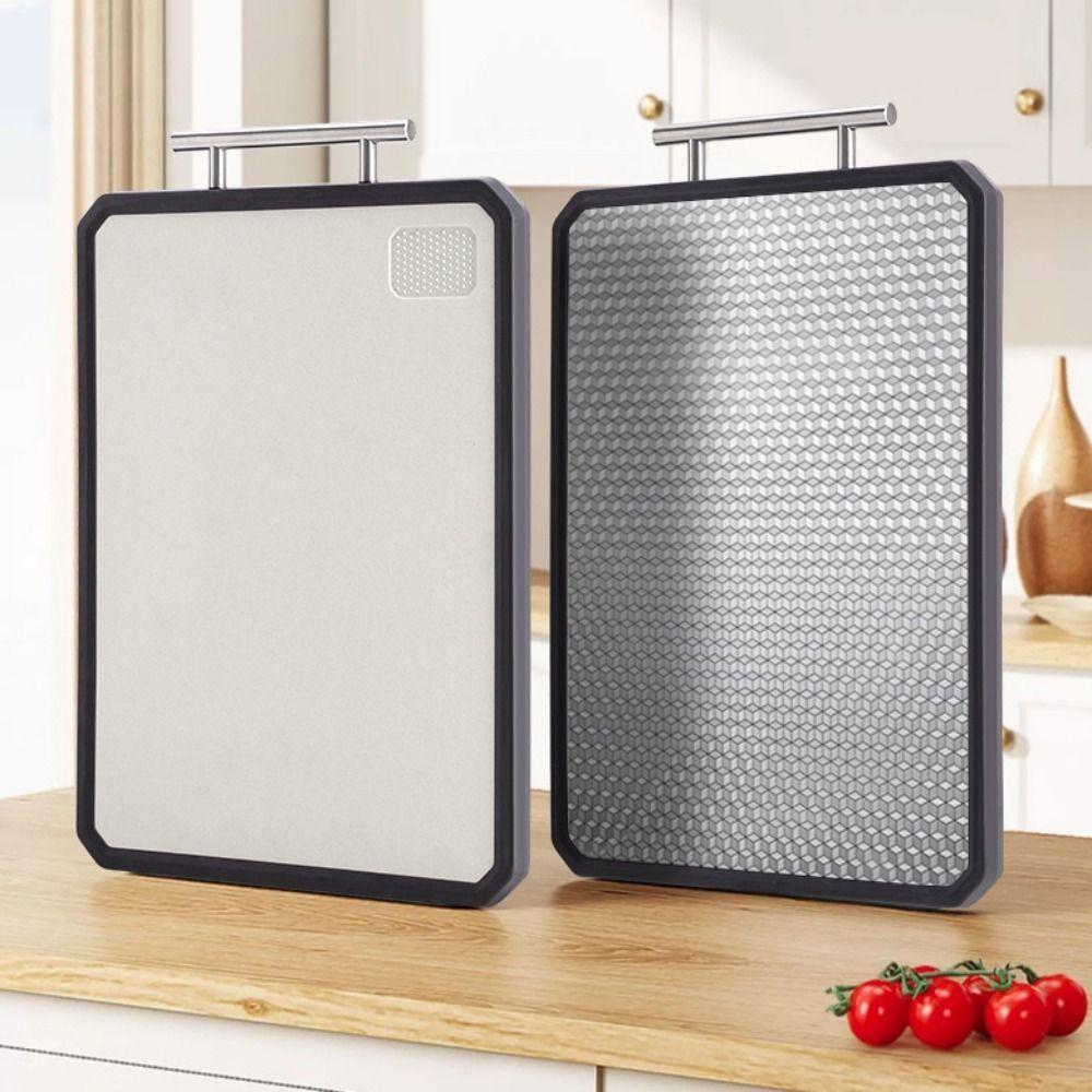 Mildew-resistant Meat Chopping Board Double Sided Use Kitchen Chopping Block  Vegetables