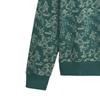 Puma All Over Print Casual Loose Round Neck Warm Sweatshirt Women Sweatshirt Dark-Green 680154-43