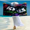 Ultra-Soft Beach Towel with Joker Theme,Ideal for Pool - Camping, Diving - Perfect Travel Essential, Vibrant Beach Towel.