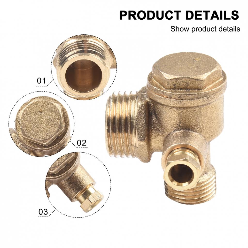 Tank Compressor Check Valve Air Pressure Check Valve For Tube