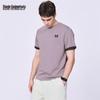 Mark Fairwhale Men's Flocking Embroidery Round Neck T-Shirt