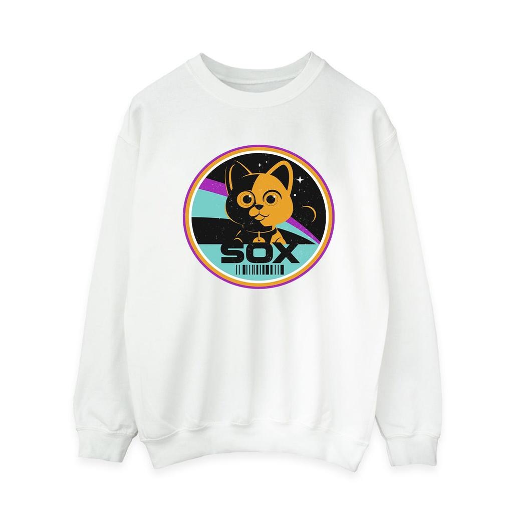 Disney Womens/Ladies Lightyear Sox Circle Sweatshirt