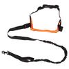 Hands   Dog Leash Shock Absorption Reflective Dog Running Leash with Zippered Bag for Walking Jogging Running
