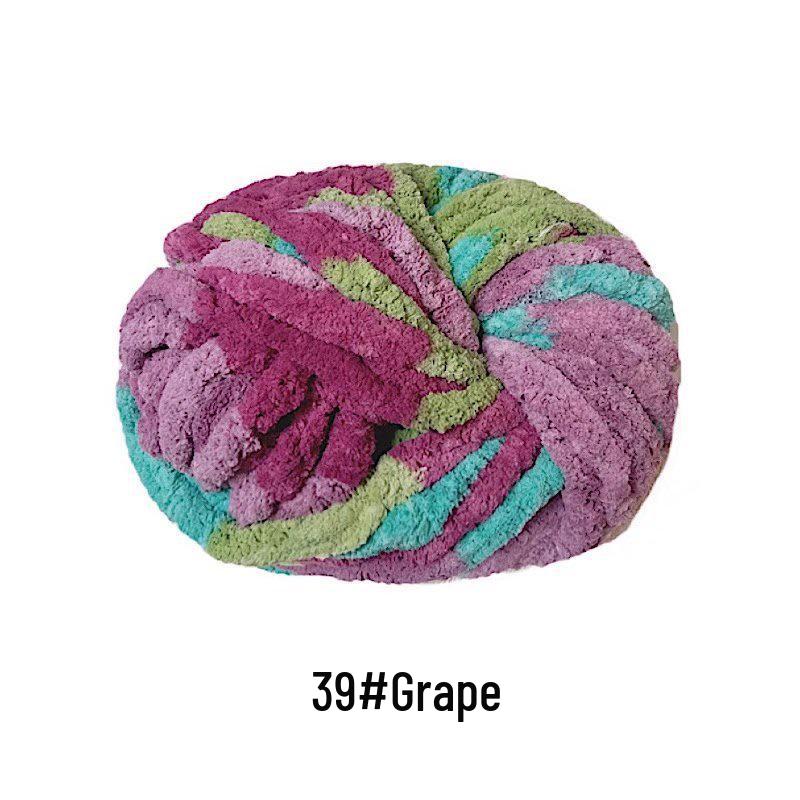 Winter DIY Super Dicke Isländische Wolle Handgewebter Schal & Mütze Garn